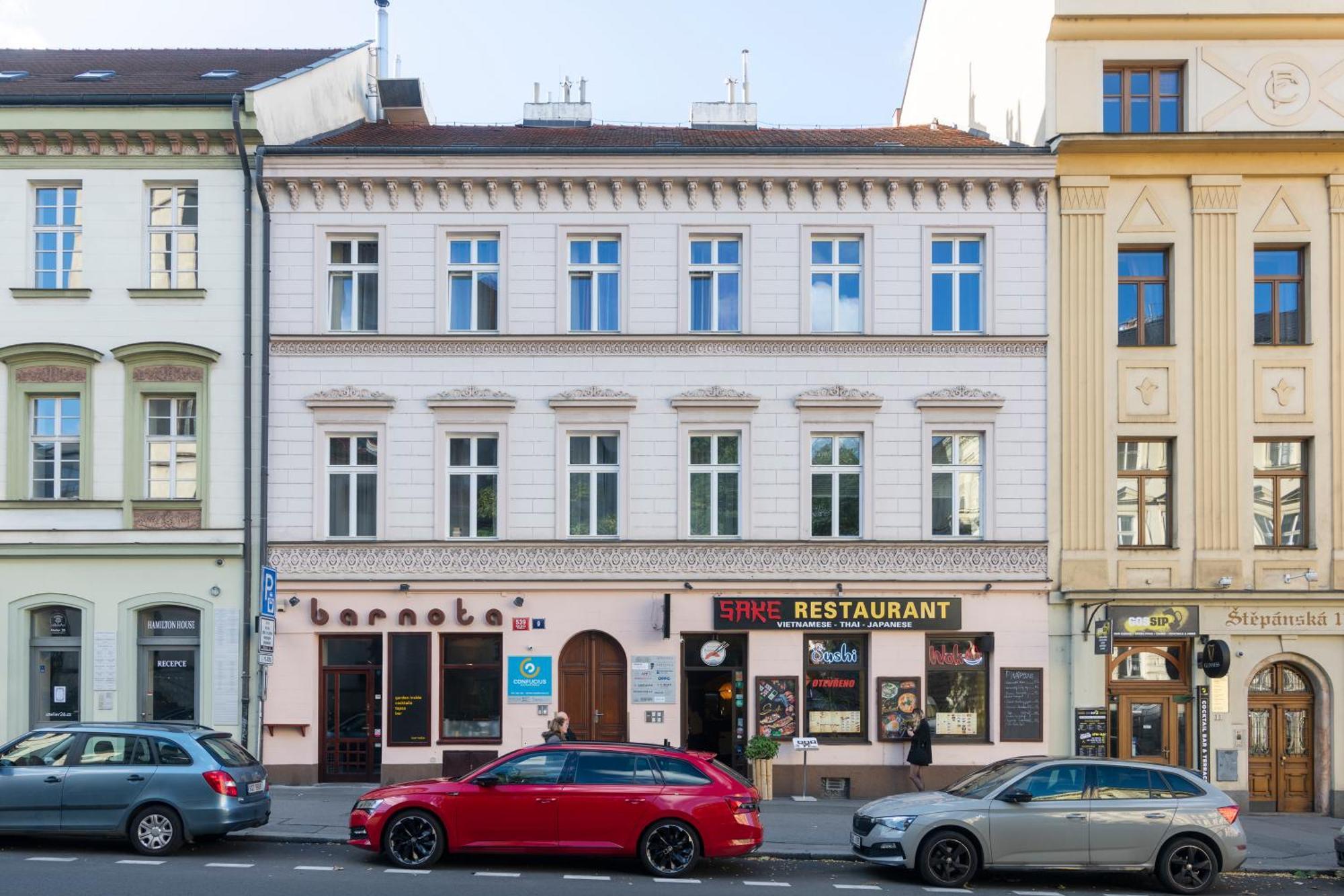Apartment Štěpánská Praga Exterior foto